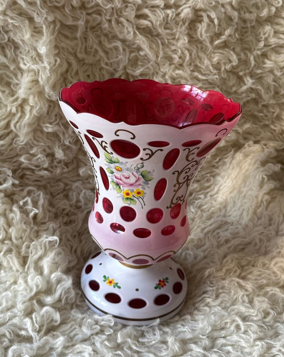 Bohemia Glass Vase