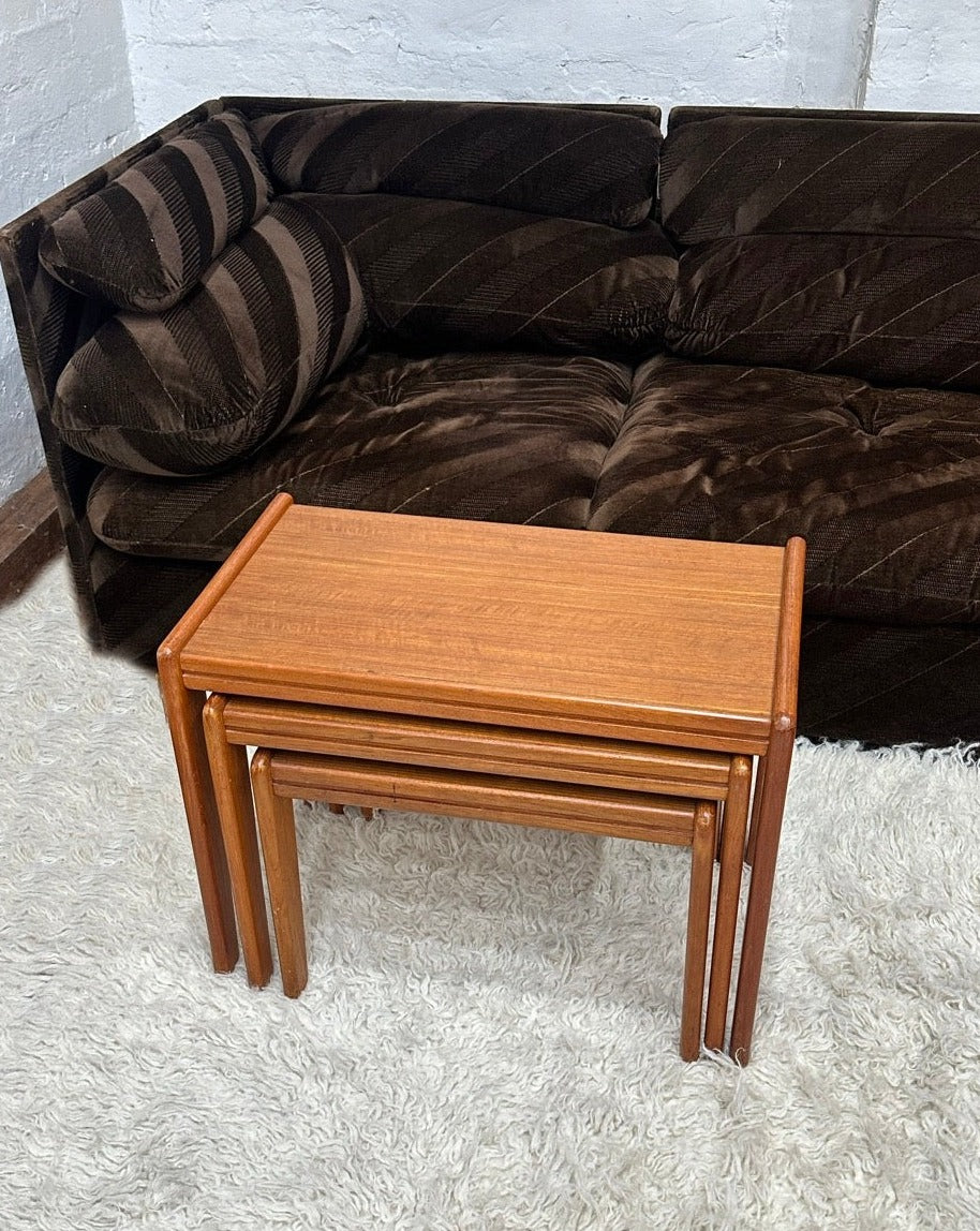 Teak Nesting Side Tables