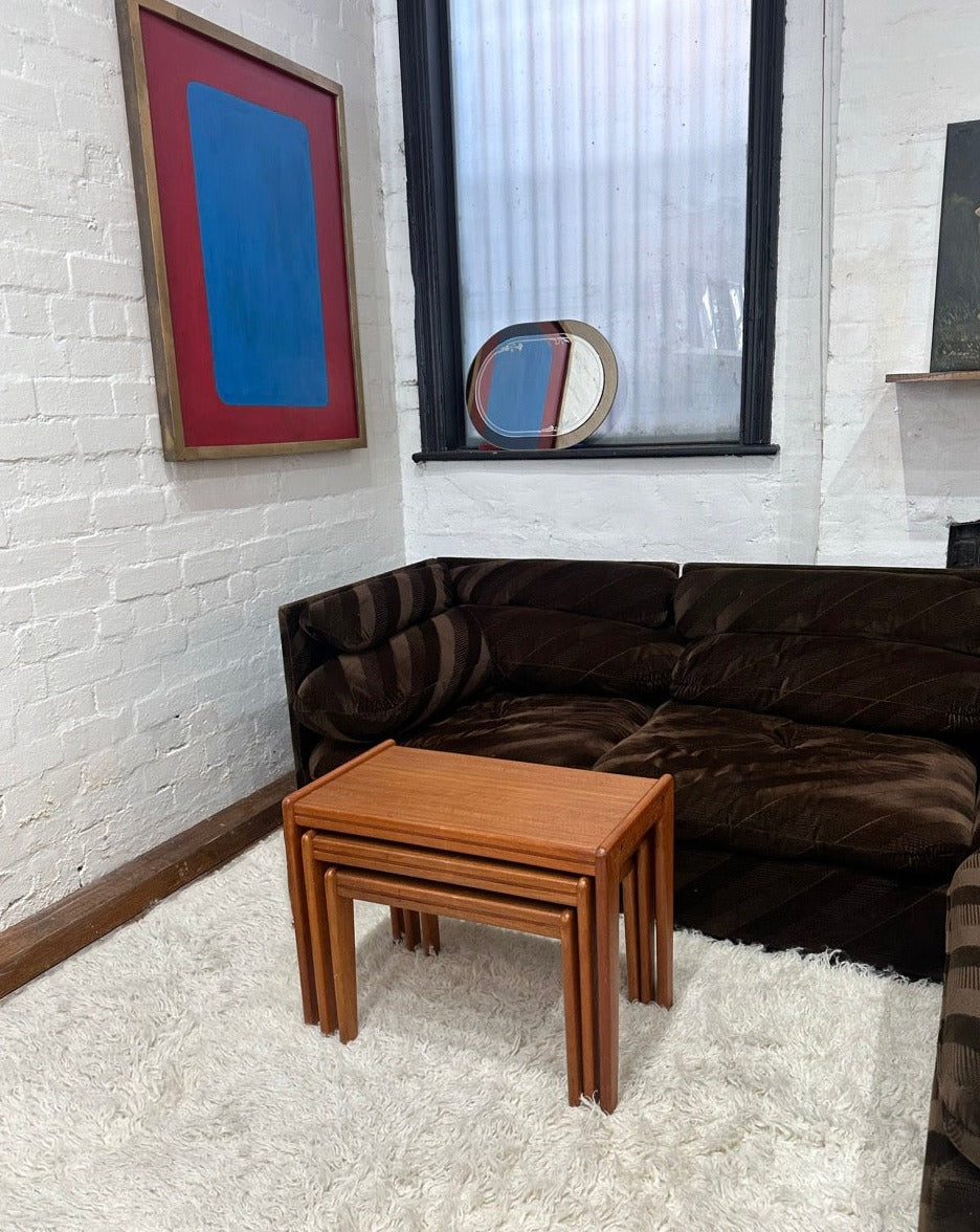 Teak Nesting Side Tables