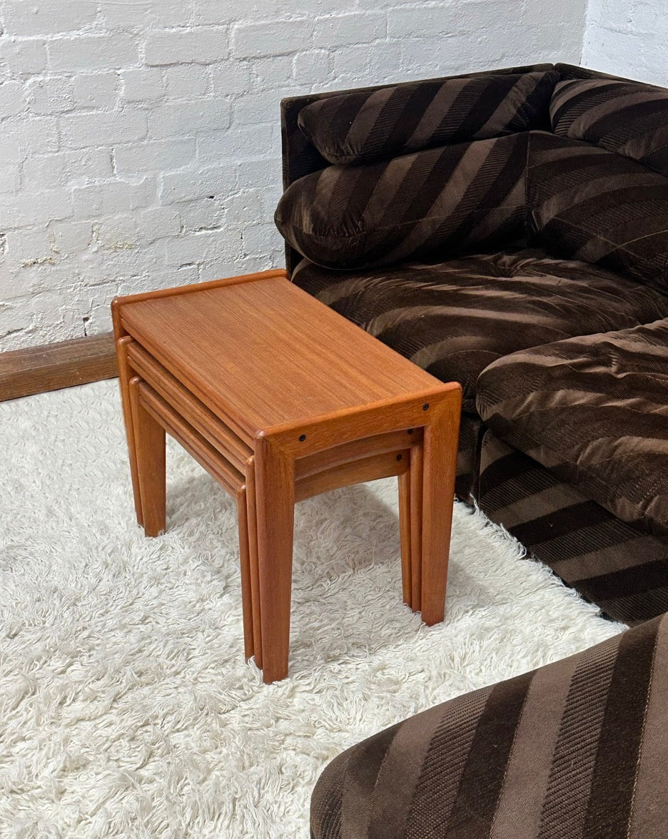 Teak Nesting Side Tables