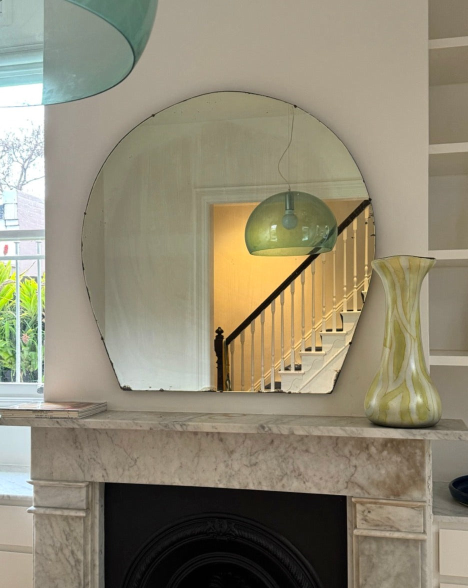 Large Art Deco Wall Mirror