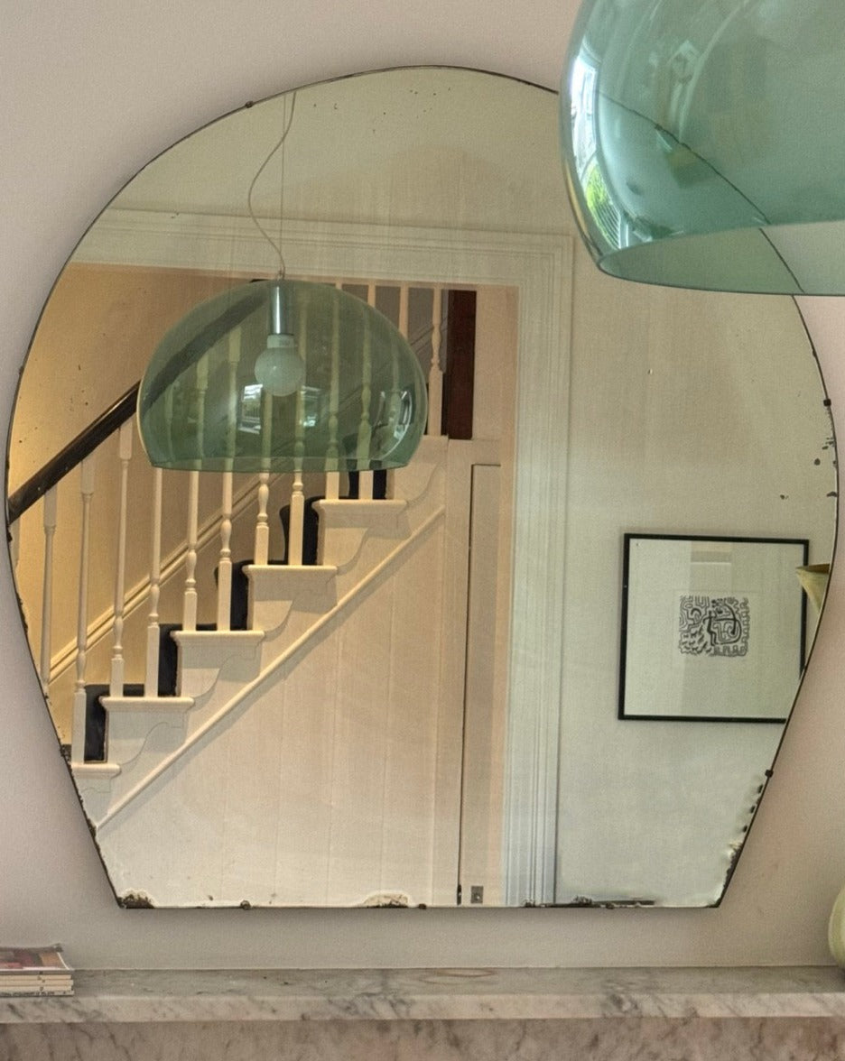 Large Art Deco Wall Mirror