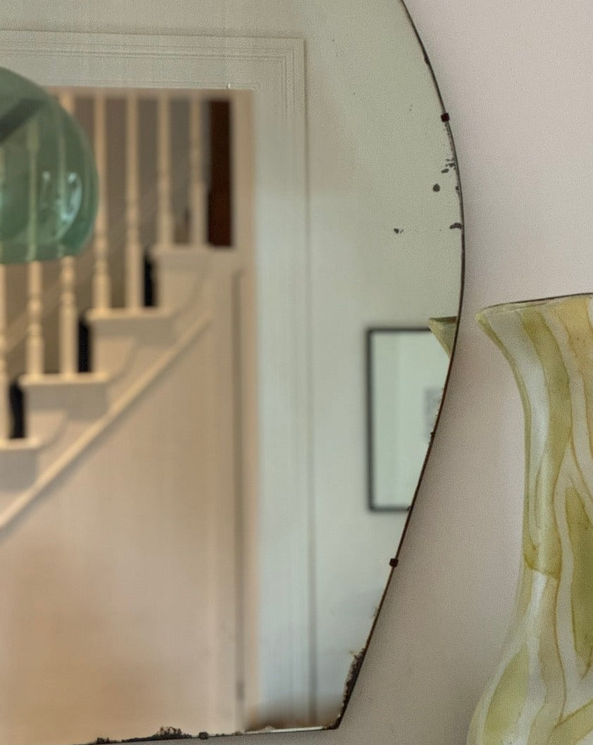 Large Art Deco Wall Mirror