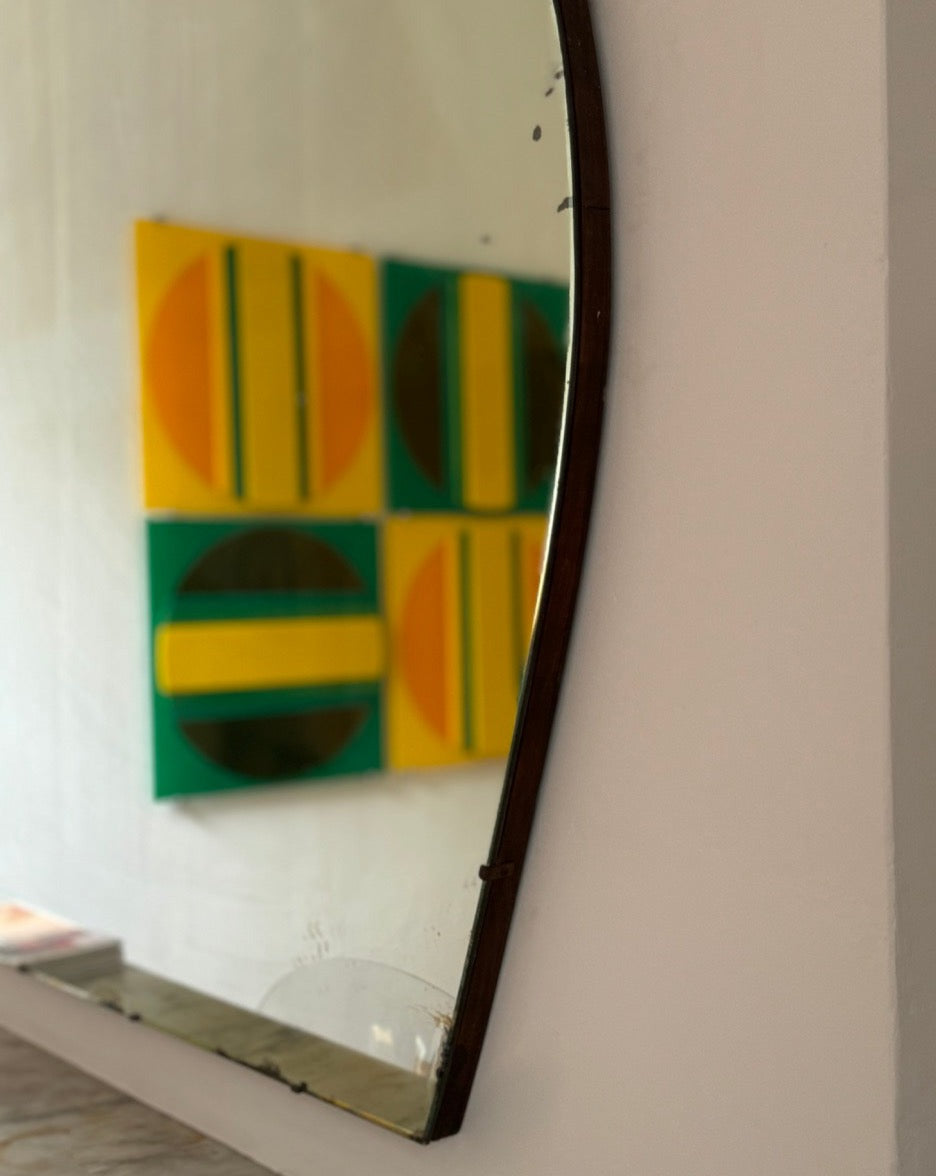 Large Art Deco Wall Mirror