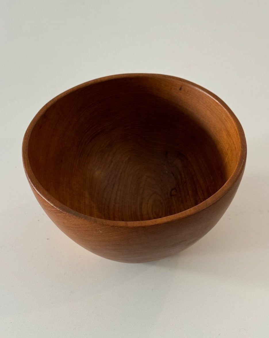 Large Teak Salad Bowls
