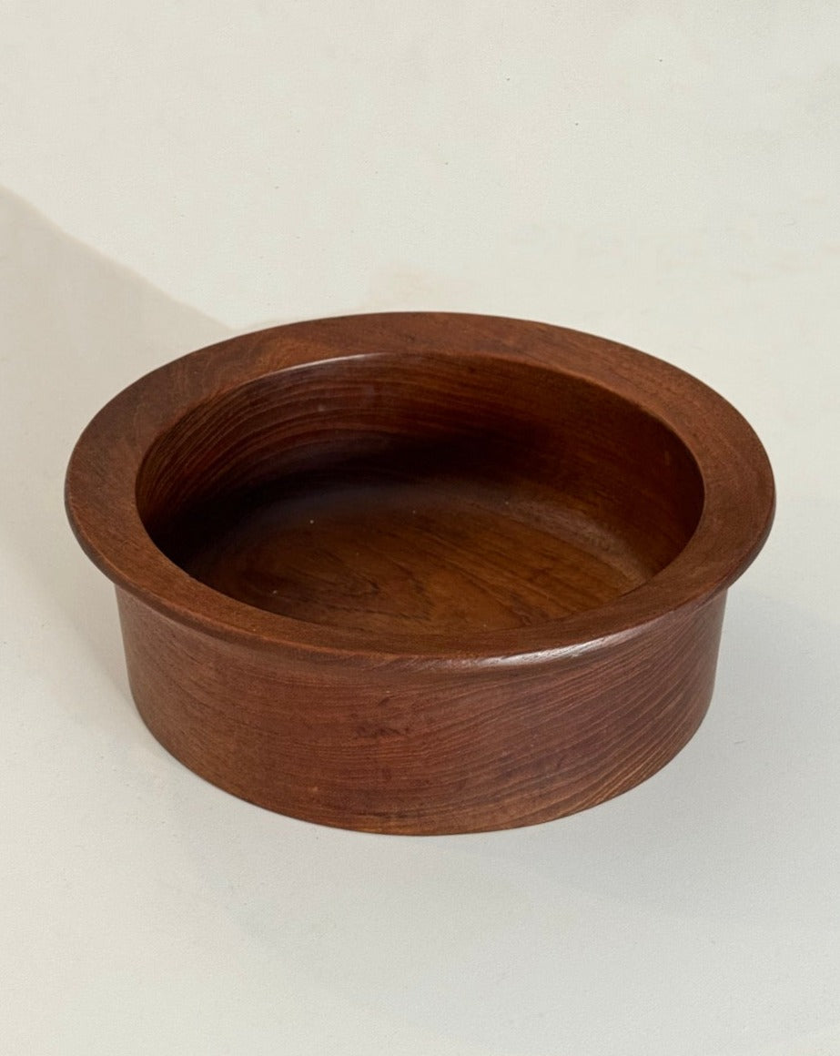 Large Teak Salad Bowls