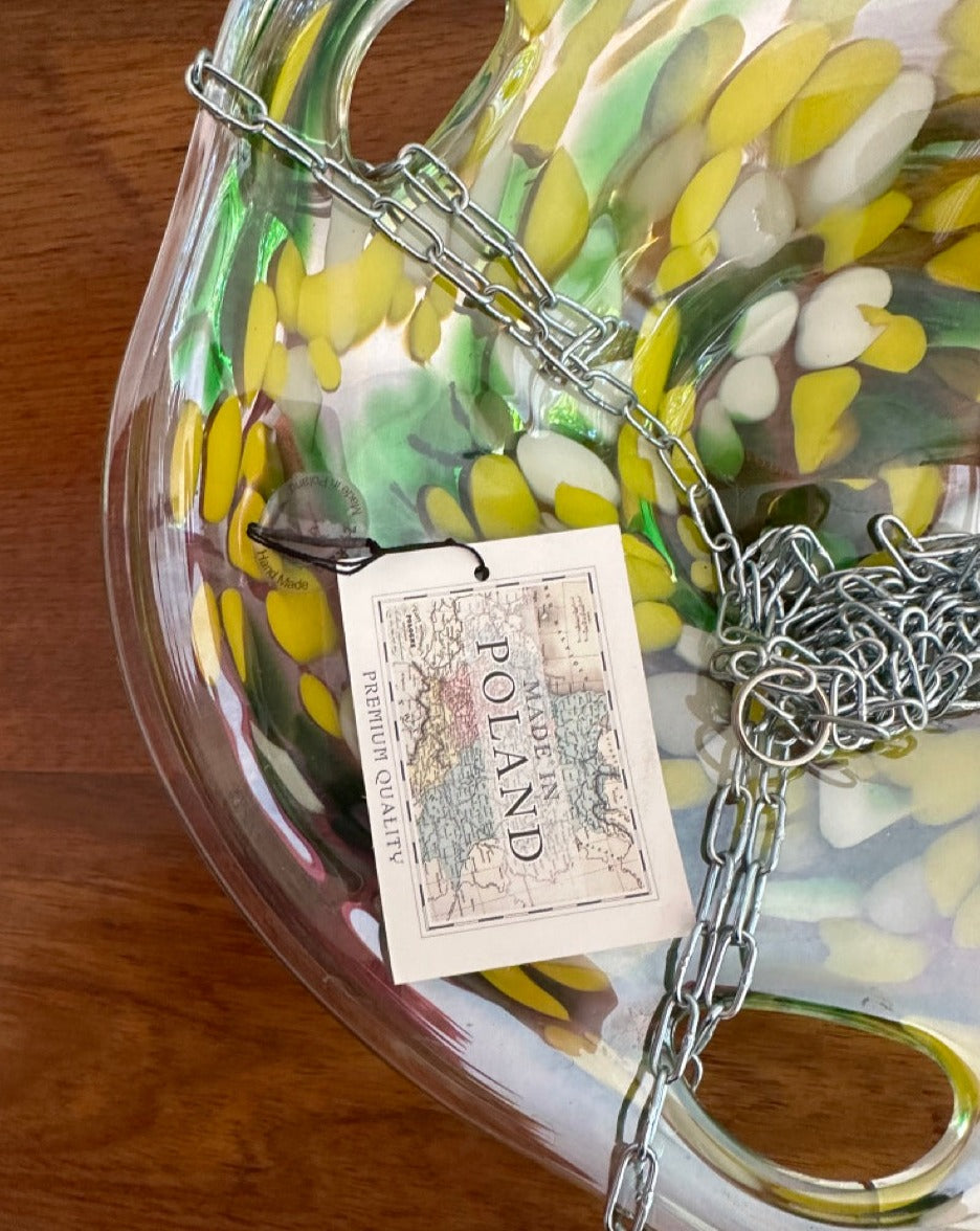 Hanging Glass Plate
