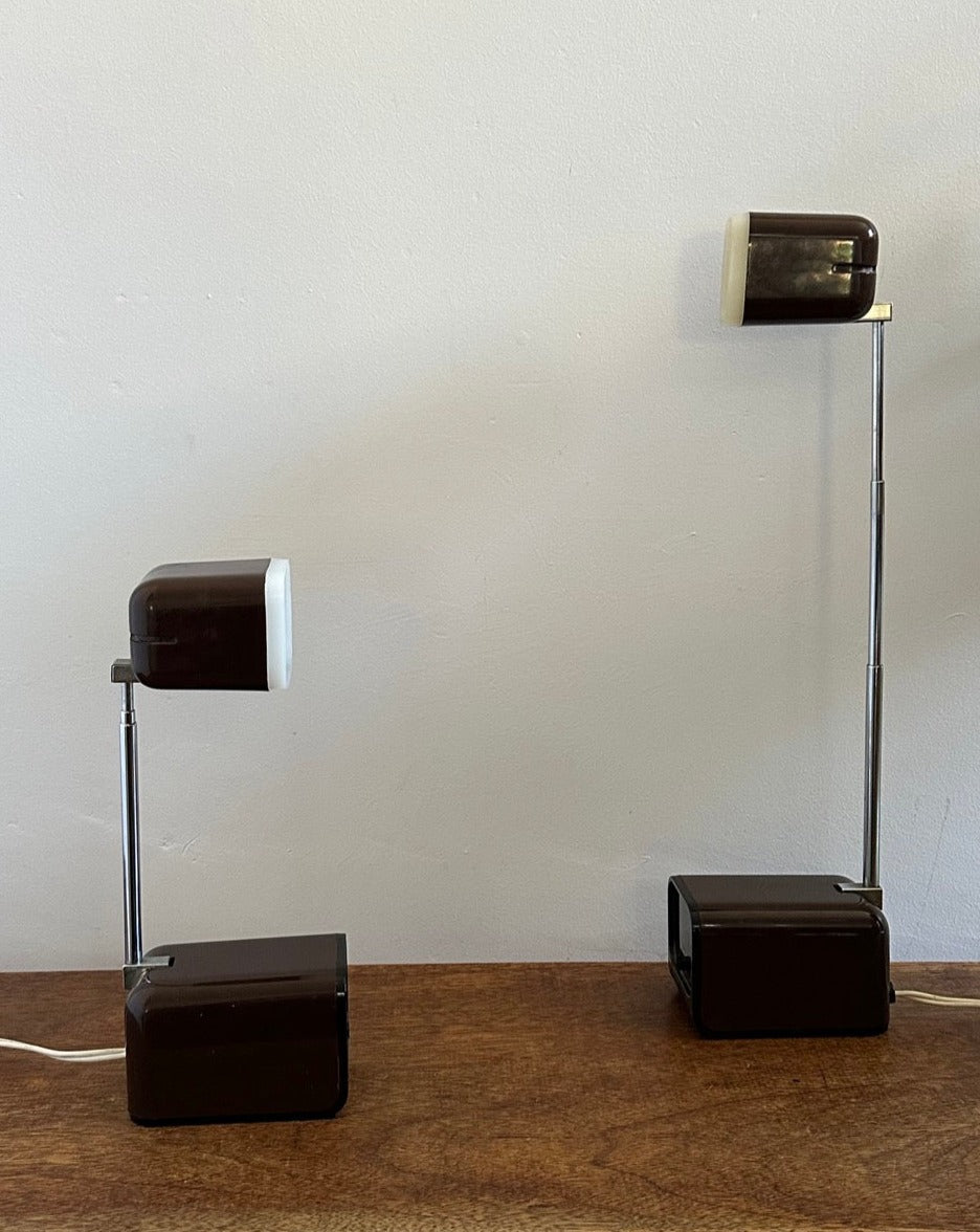 Pair of Telescopic Vintage Lamps