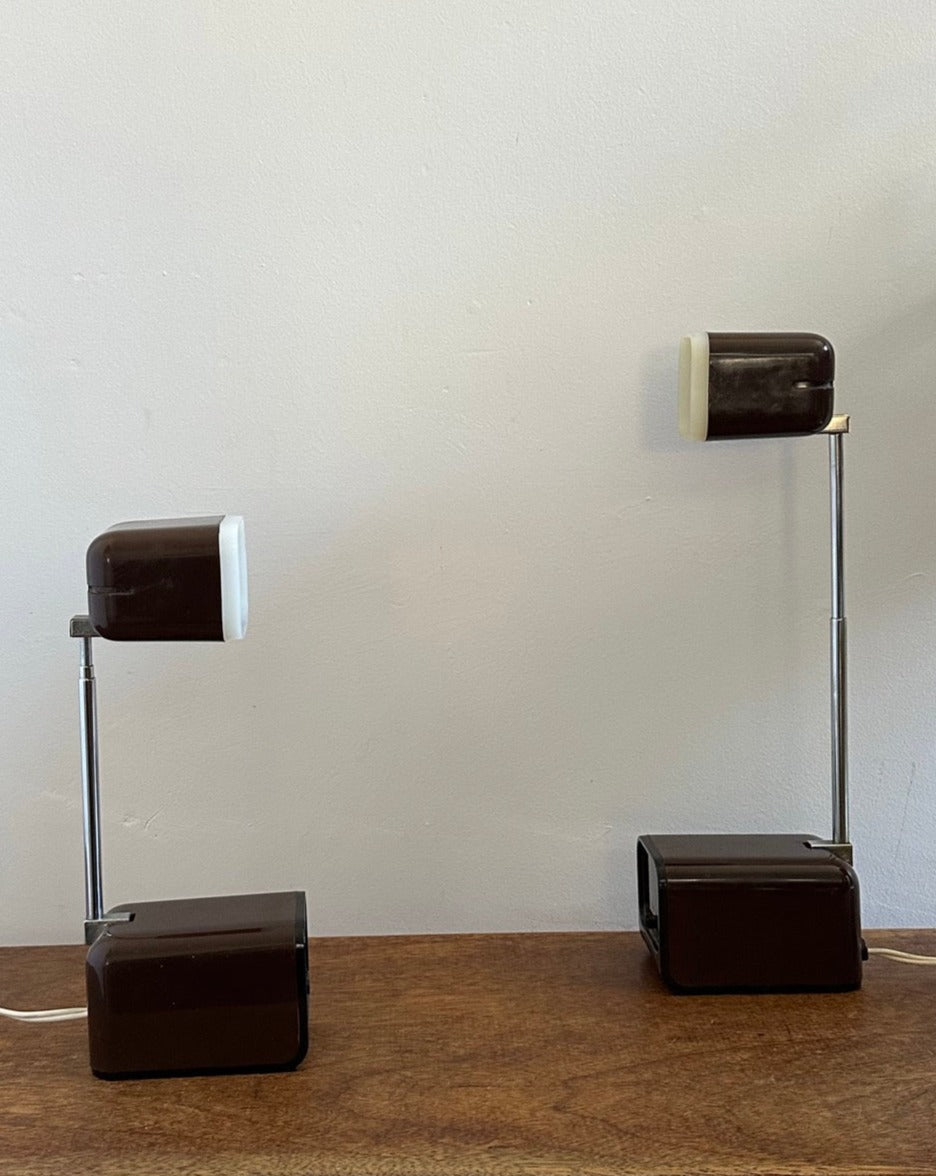 Pair of Telescopic Vintage Lamps