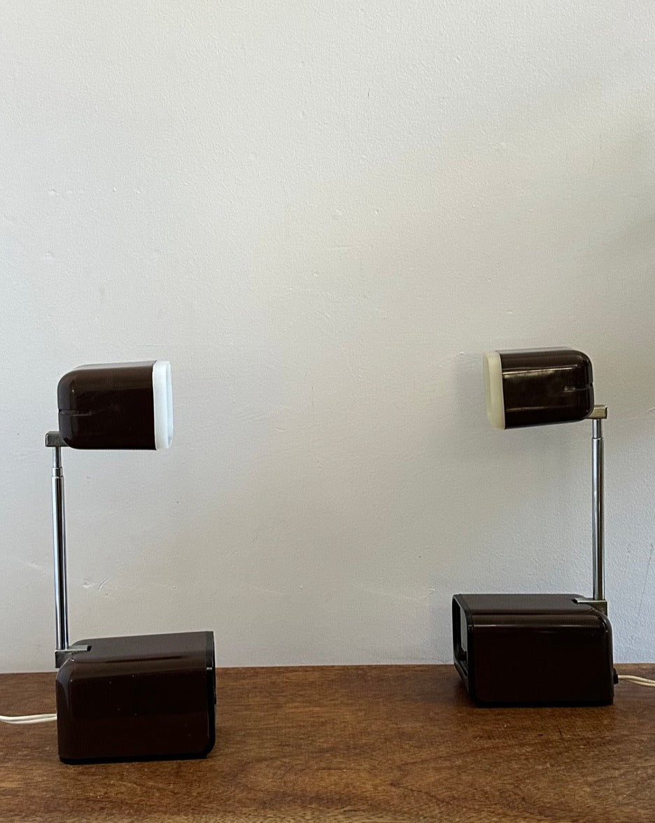 Pair of Telescopic Vintage Lamps