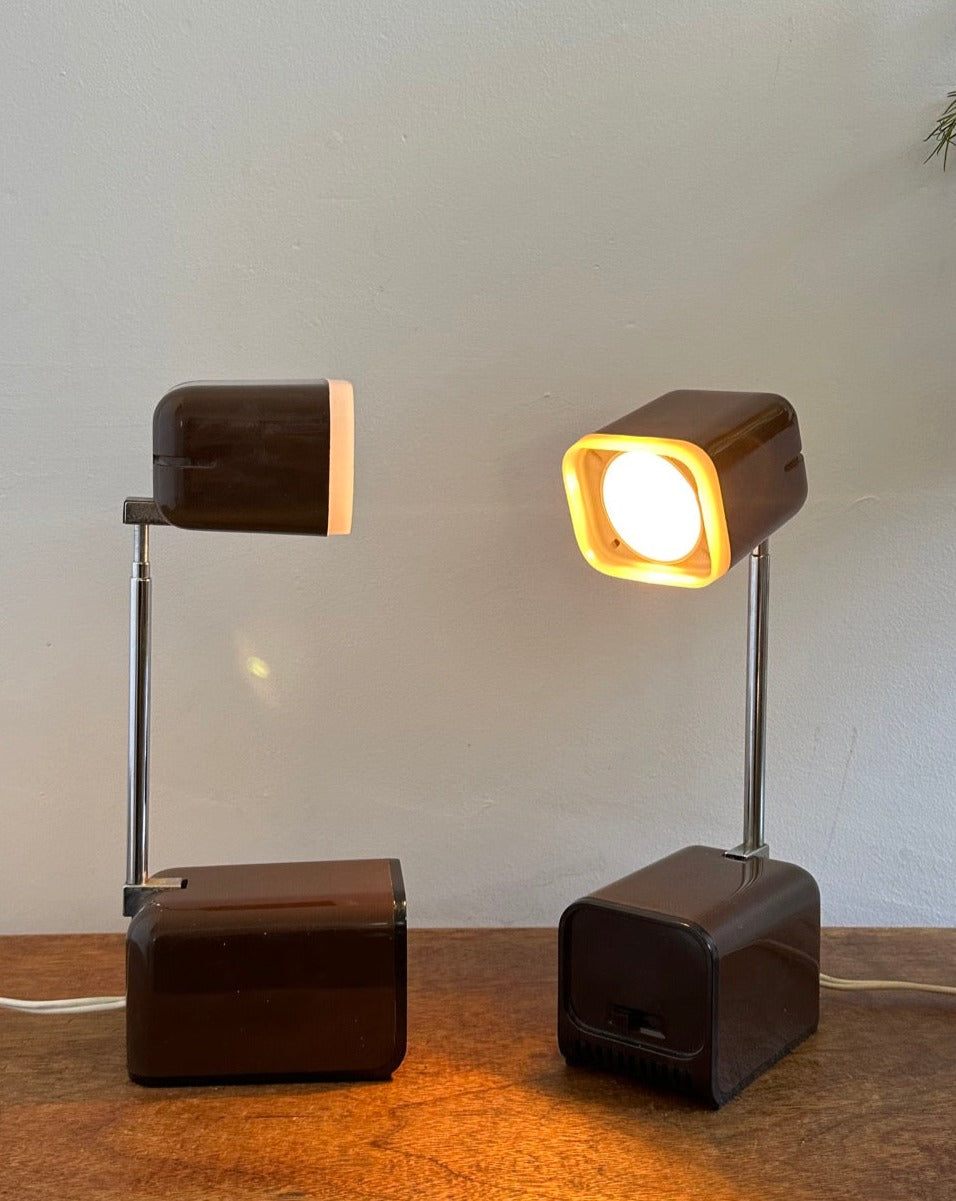 Pair of Telescopic Vintage Lamps
