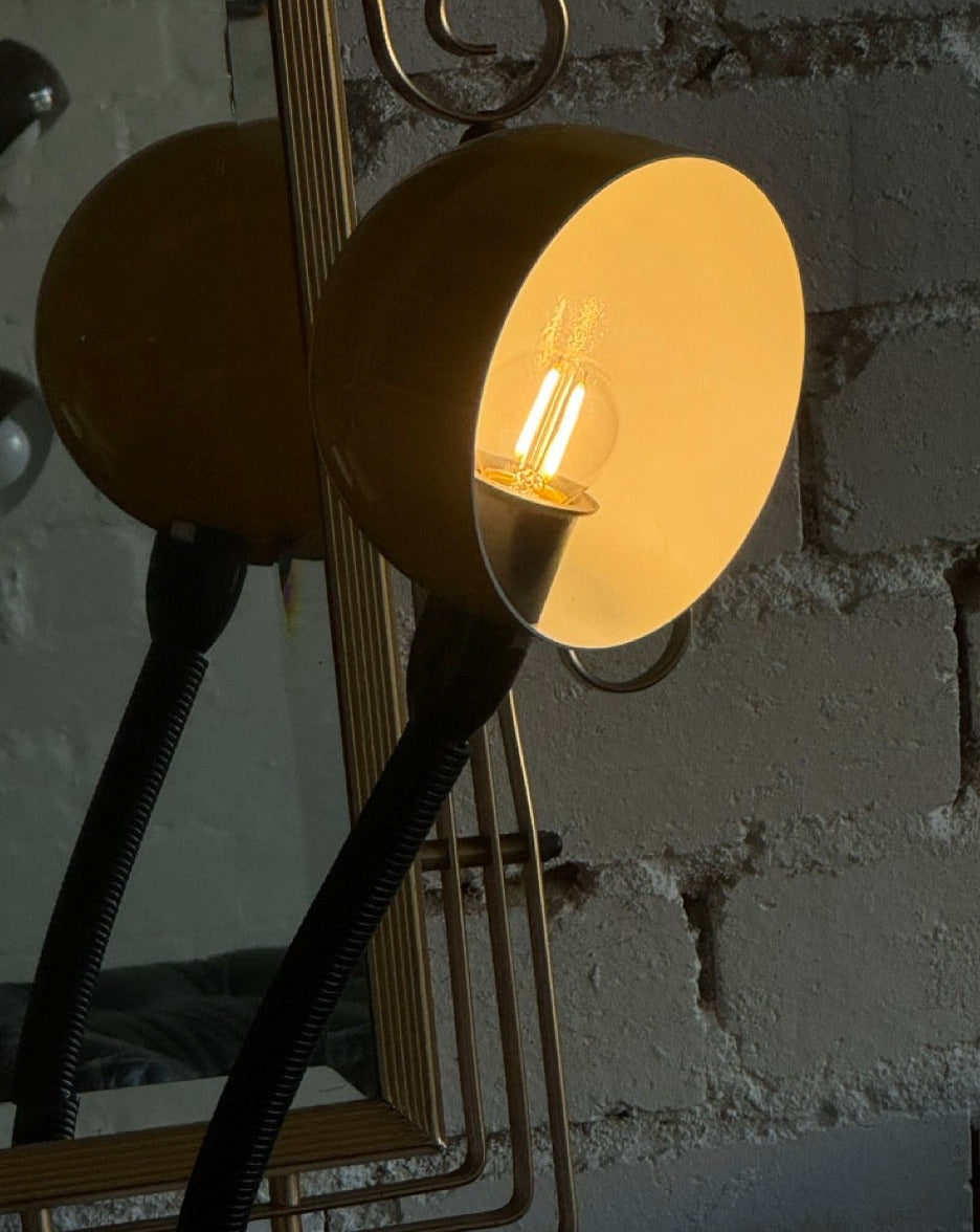 Yellow Gooseneck Desk Lamp