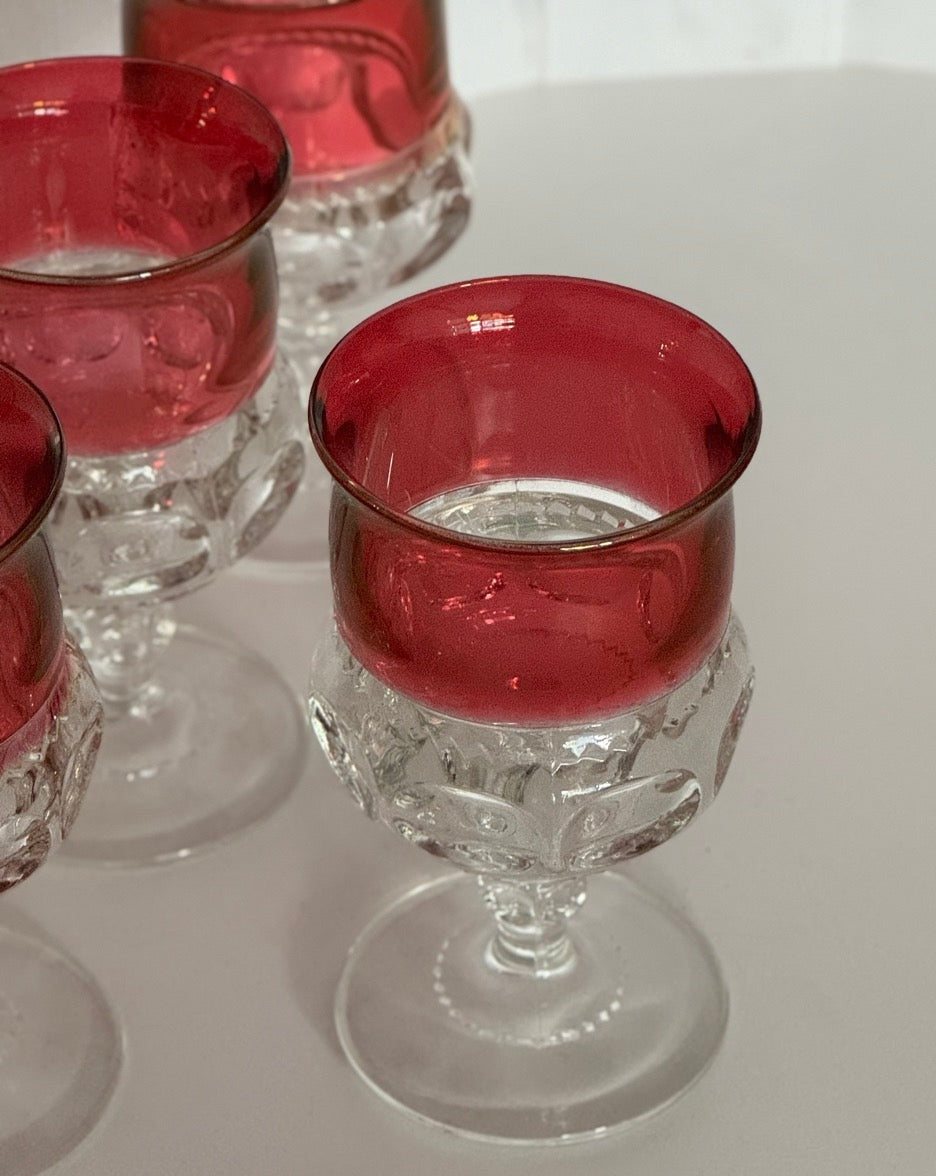 Set of 5 Indiana Goblets