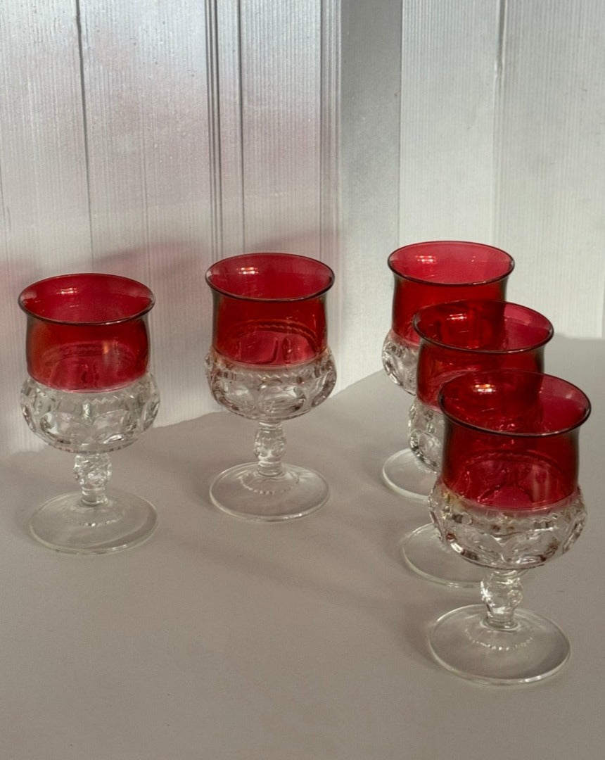 Set of 5 Indiana Goblets