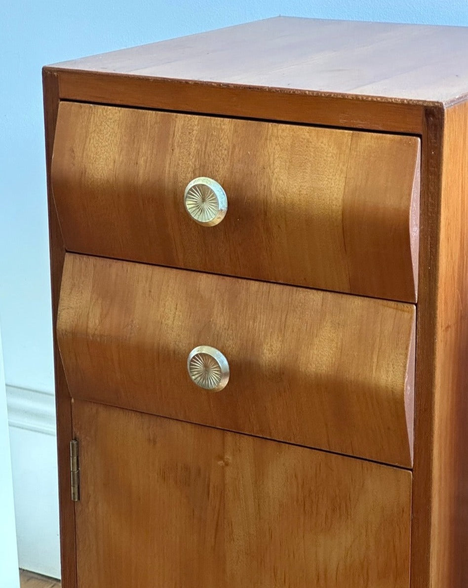 Pair of Birch Bedside Tables