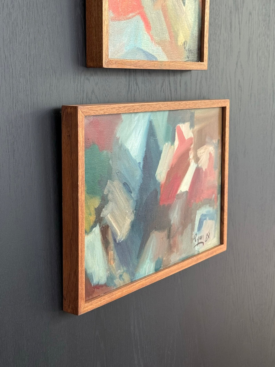 'Untitled' x 2 by J.F Rogeon