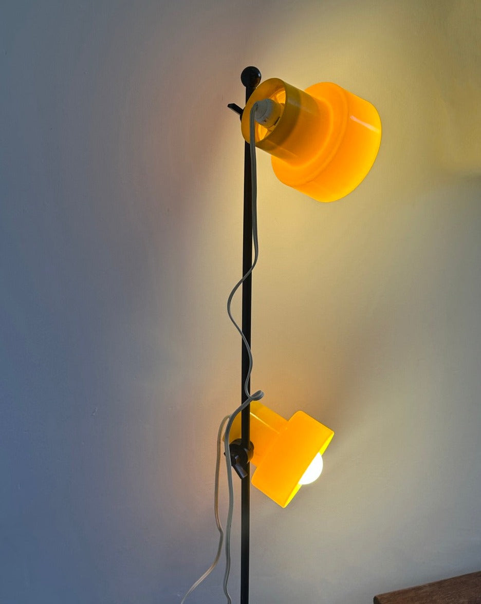 Vintage Twin Head Floor Lamp