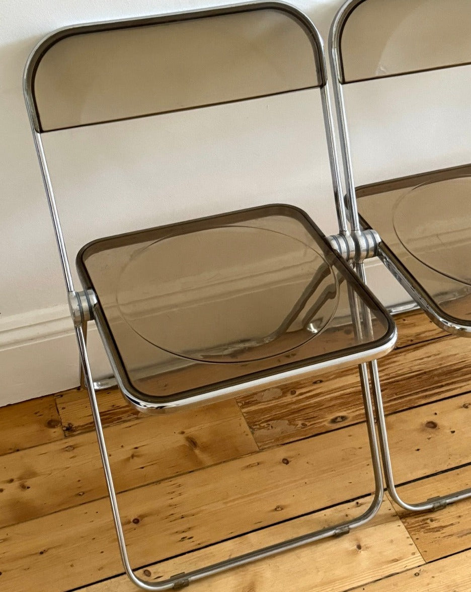 Set of 6 Plia Folding Chairs for Castelli