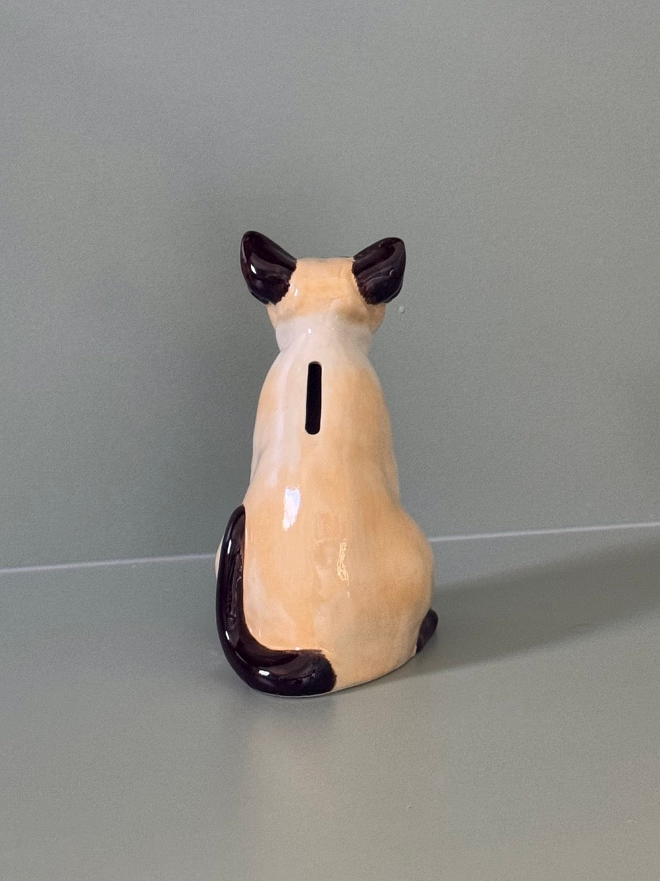 Ceramic 'Siamese' Cat Sculpture