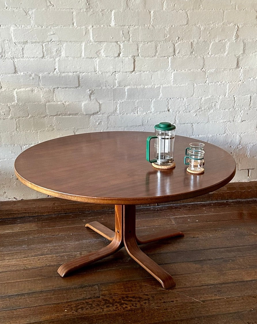 Mid Century Danish Walnut Coffee Table