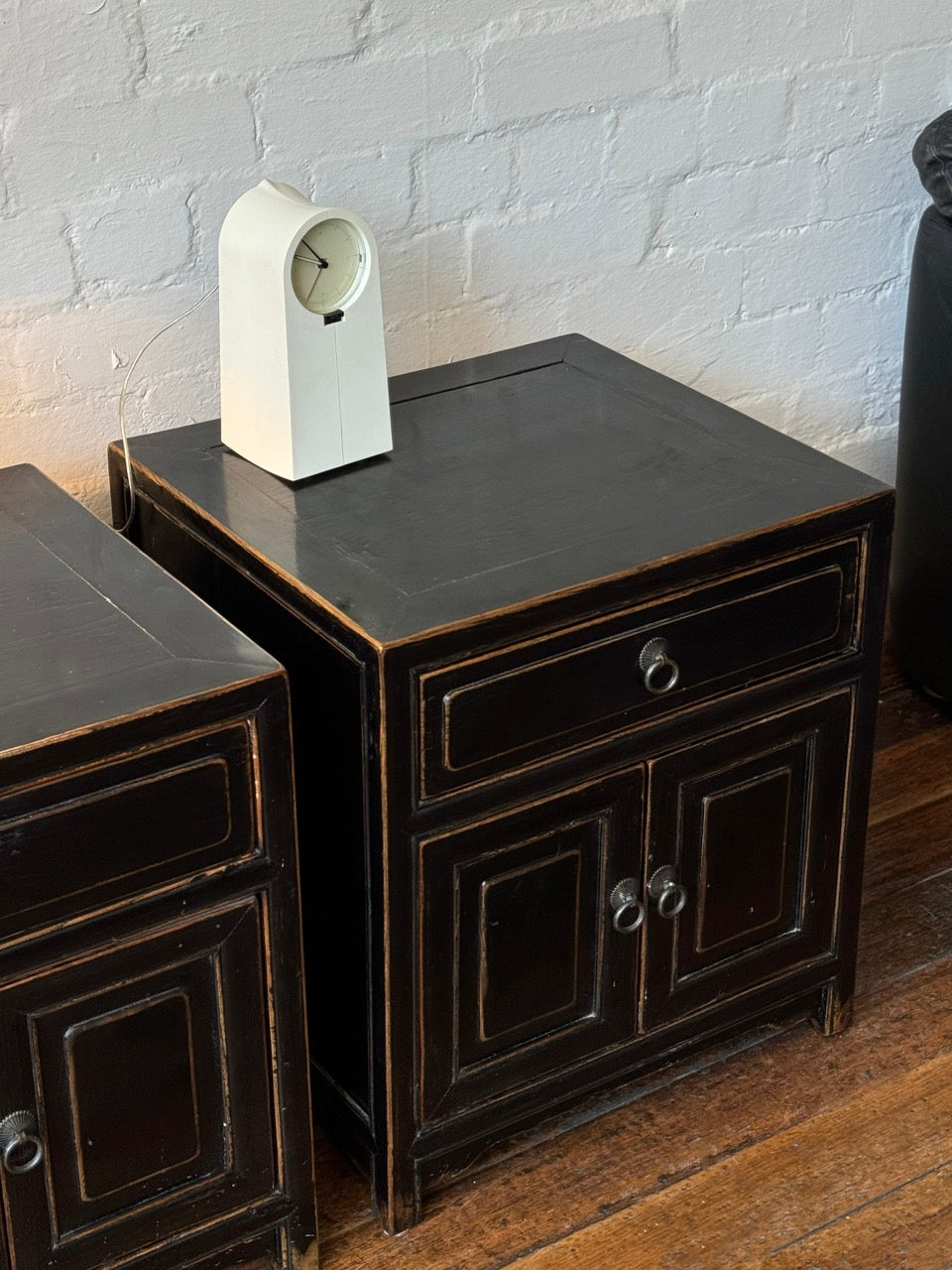 Vintage Oriental Bedside Tables