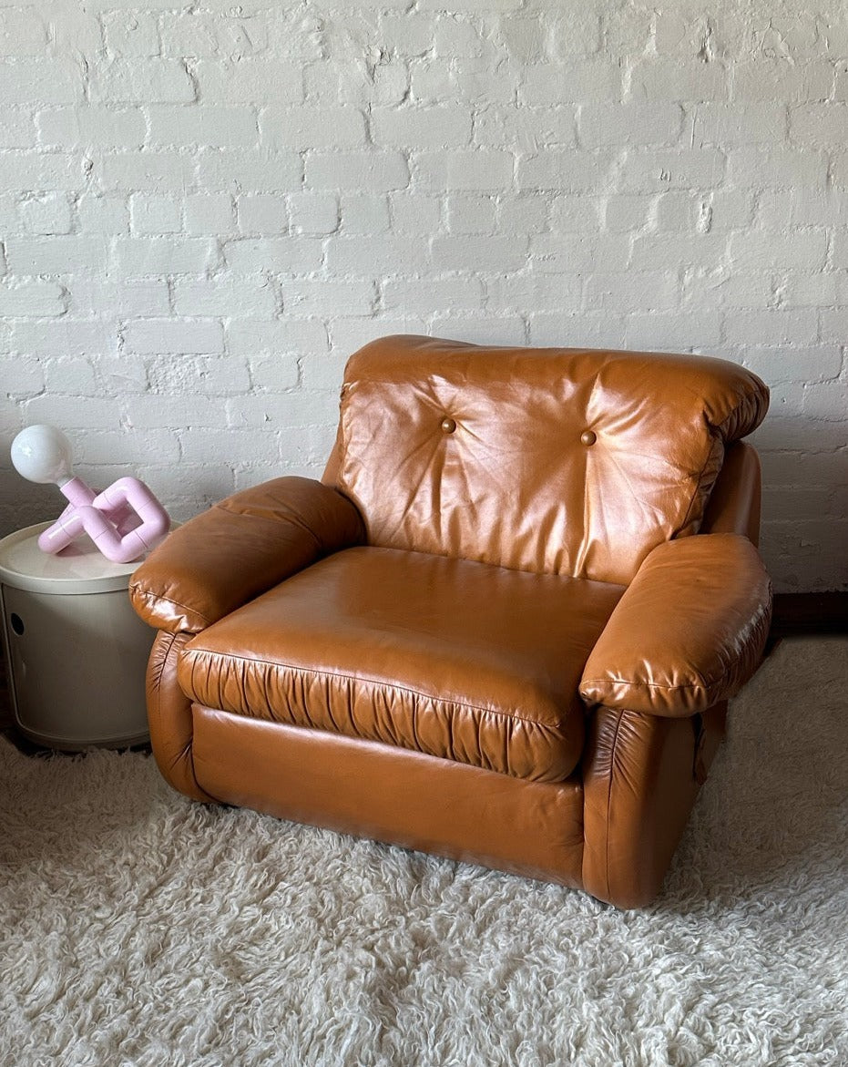 Vintage Leather Armchairs