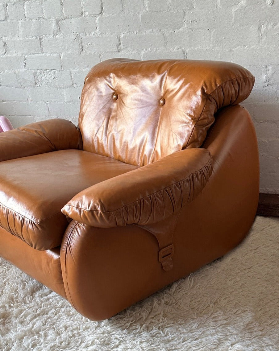 Vintage Leather Armchairs
