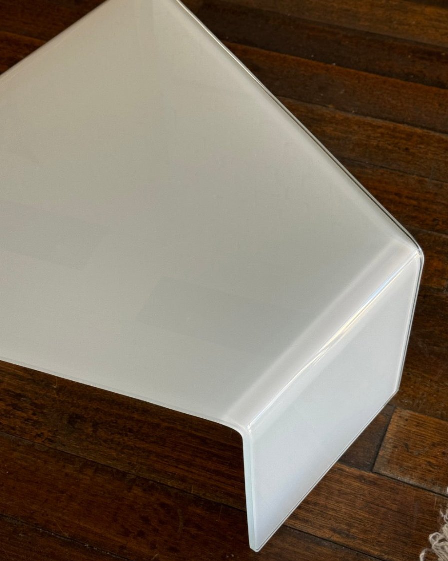 Hand Moulded Glass Coffee / Side Table