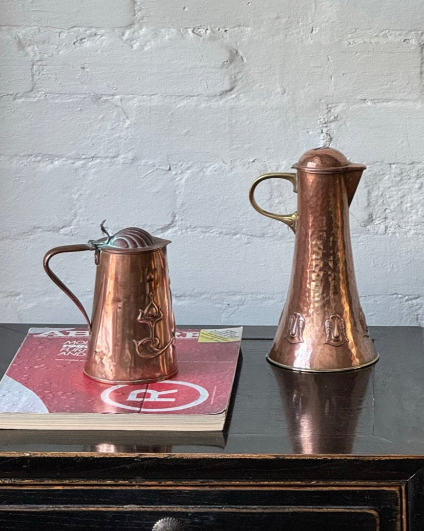 Collection of Copper and Brass Vessels