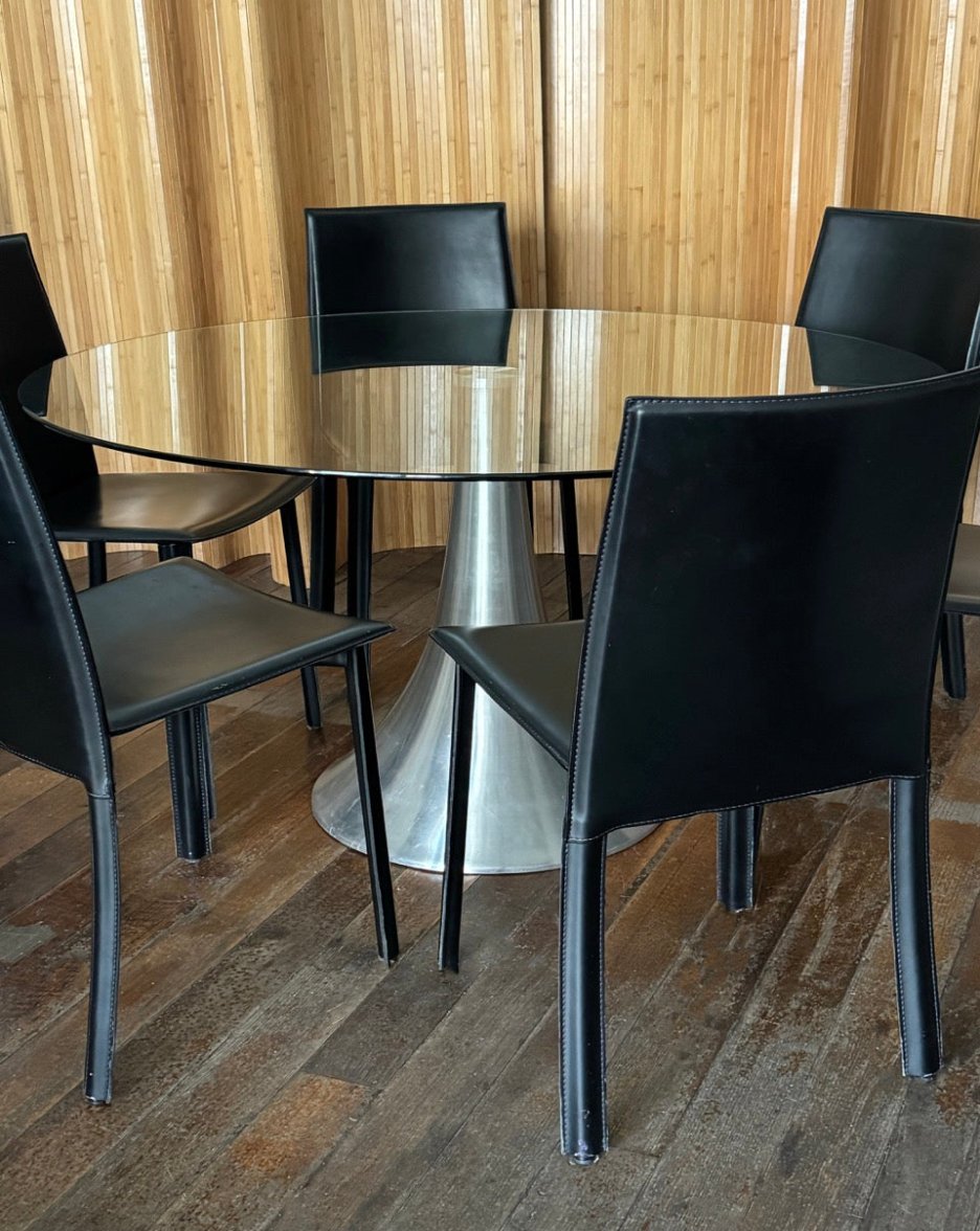 Vintage Table attributed to Mangiarotti for Baleri
