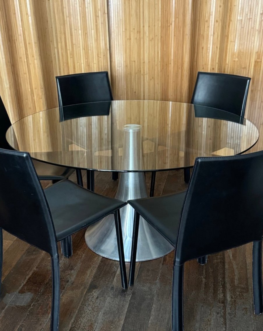Vintage Table attributed to Mangiarotti for Baleri