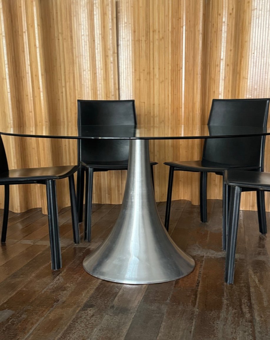 Vintage Table attributed to Mangiarotti for Baleri