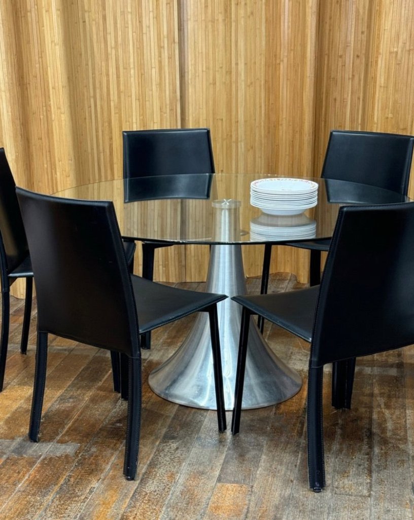 Vintage Table attributed to Mangiarotti for Baleri