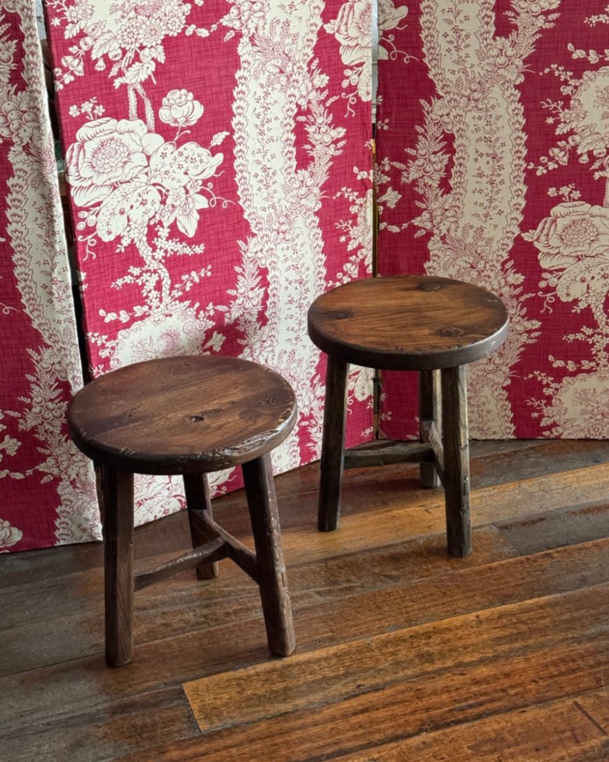 Oak Milking Stool