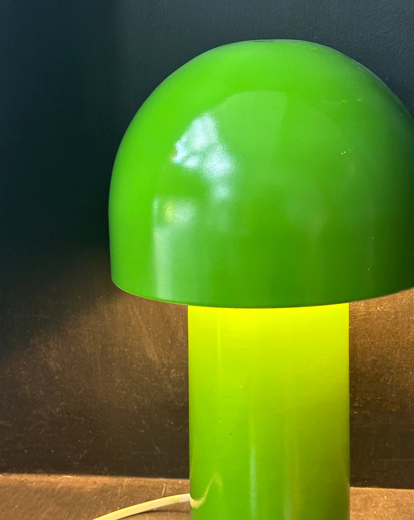 Green Mushroom Lamp