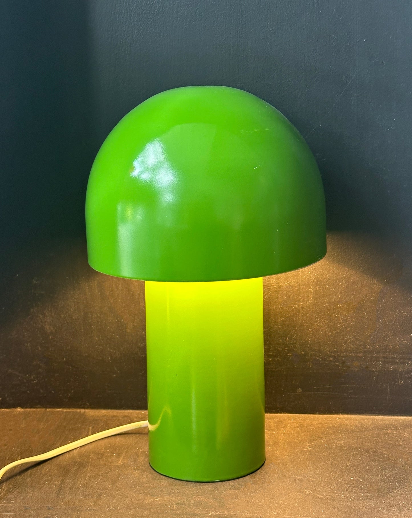 Green Mushroom Lamp