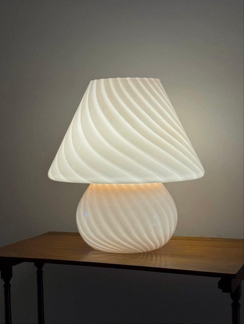 Murano Vetri Venini Mushroom Lamp
