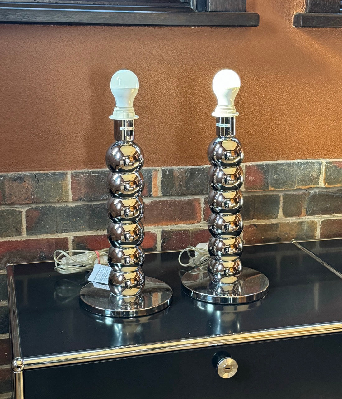 Pair of European Table Lamp Bases