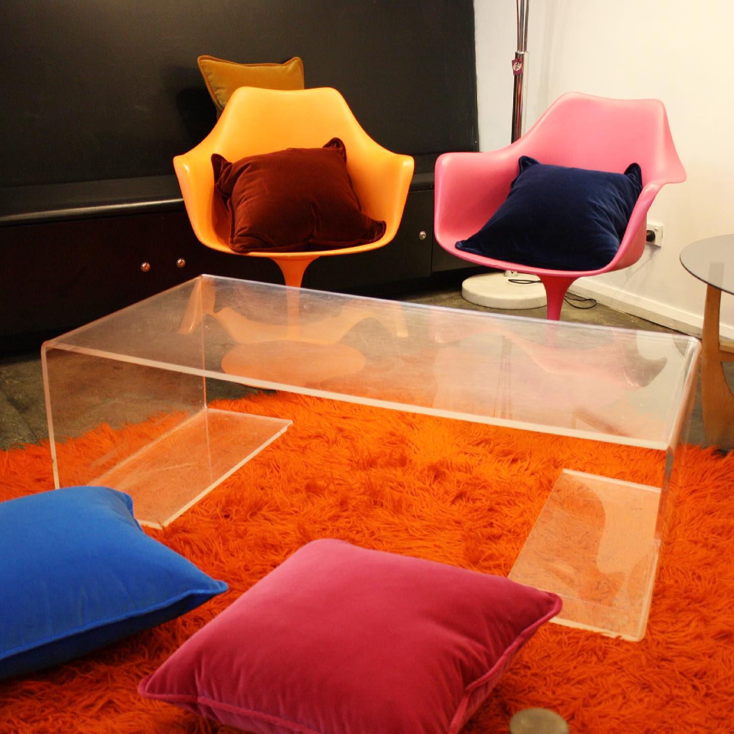Vintage IKEA Perspex Coffee Table