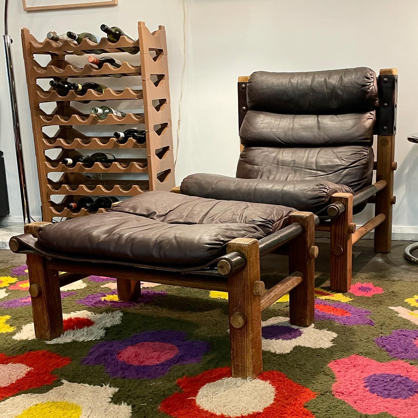 Norman Archibald Nore Lounge Chair and Ottoman