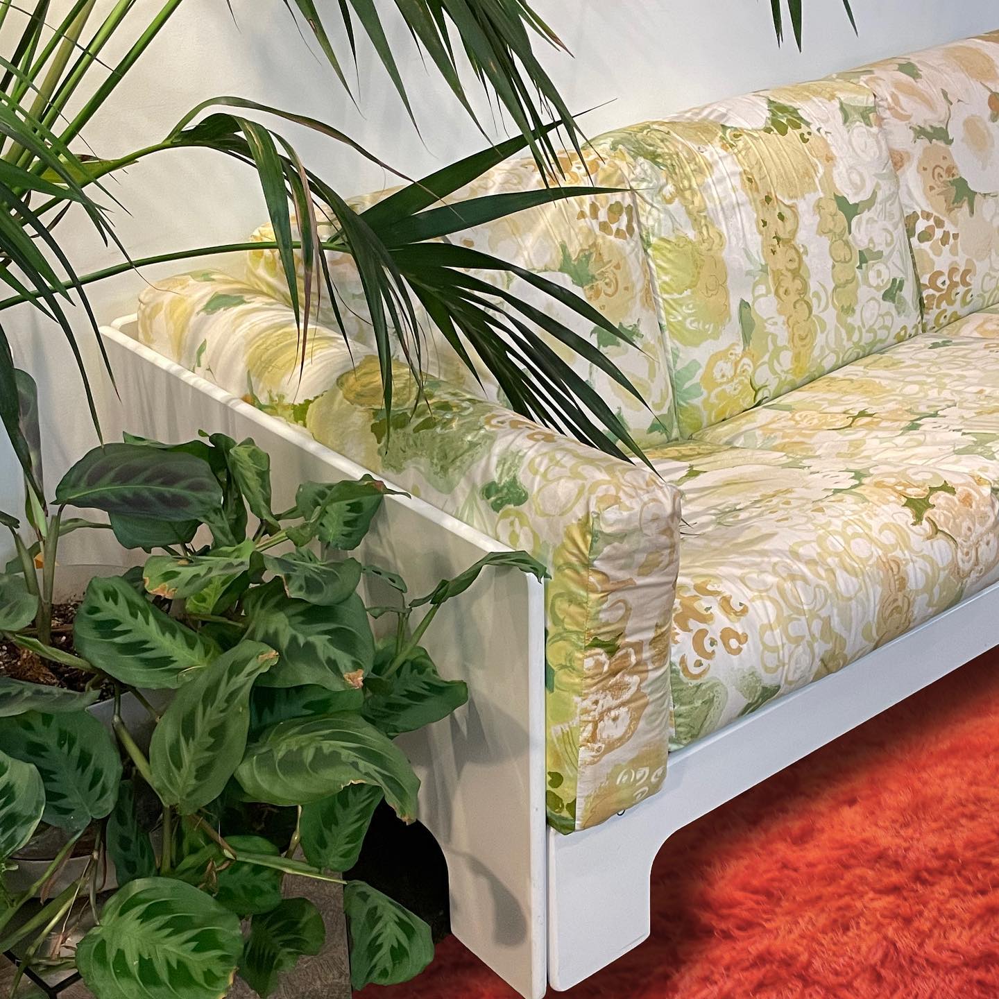 Chunky 3-seater Mid Century Modern Sofa