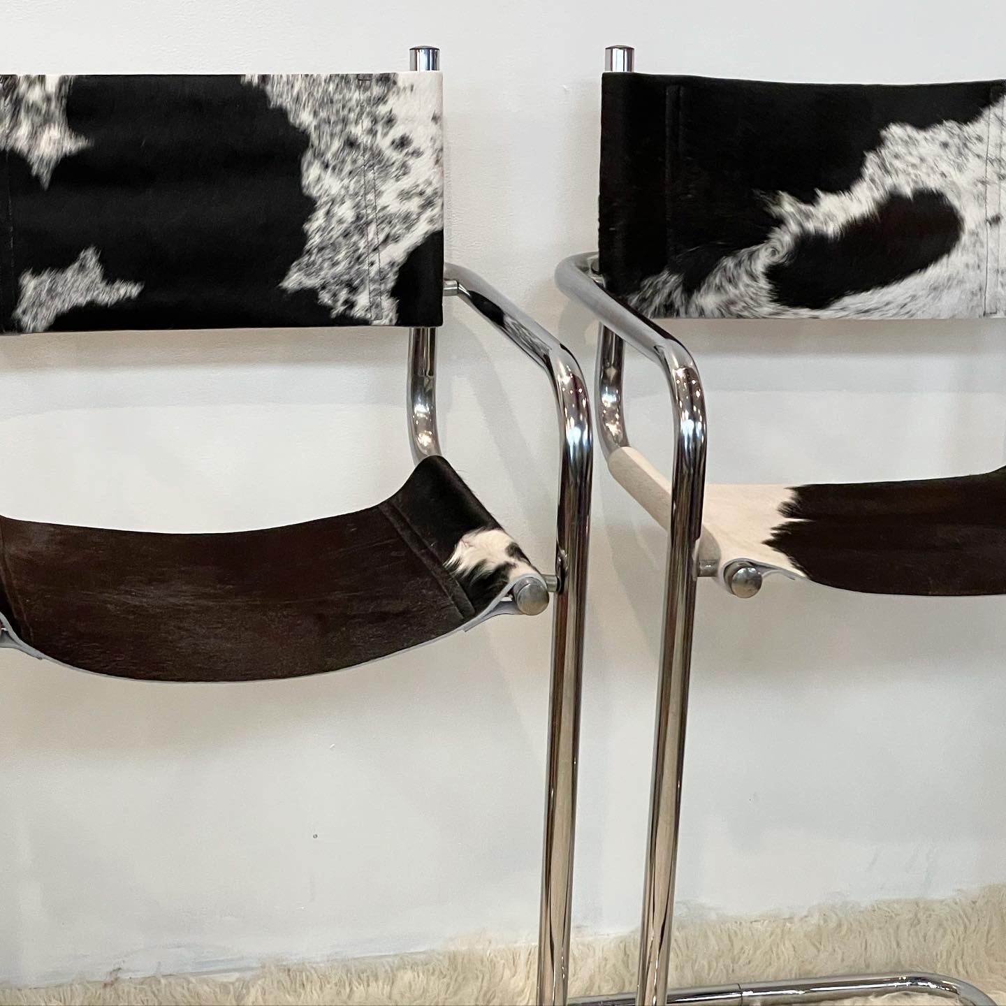 Cowhide Bar Stools