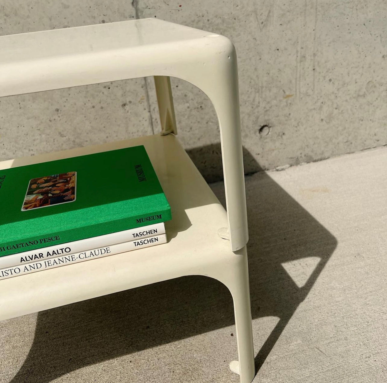 Demetrio 45 by Vico Magistretti Stacking Tables (pair)