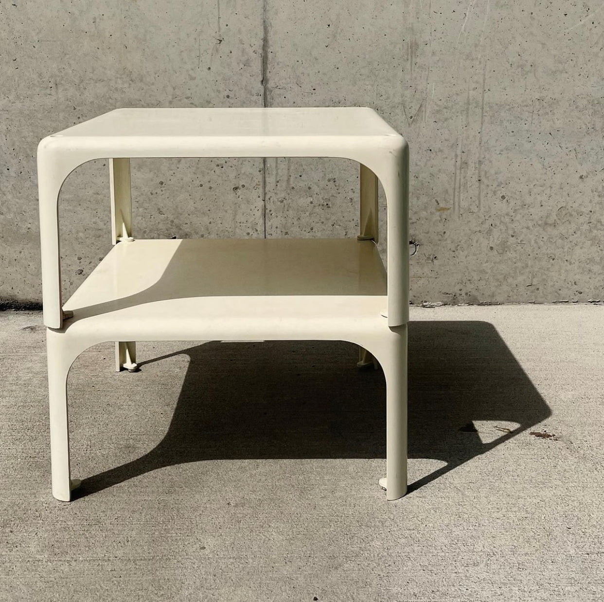 Demetrio 45 by Vico Magistretti Stacking Tables (pair)