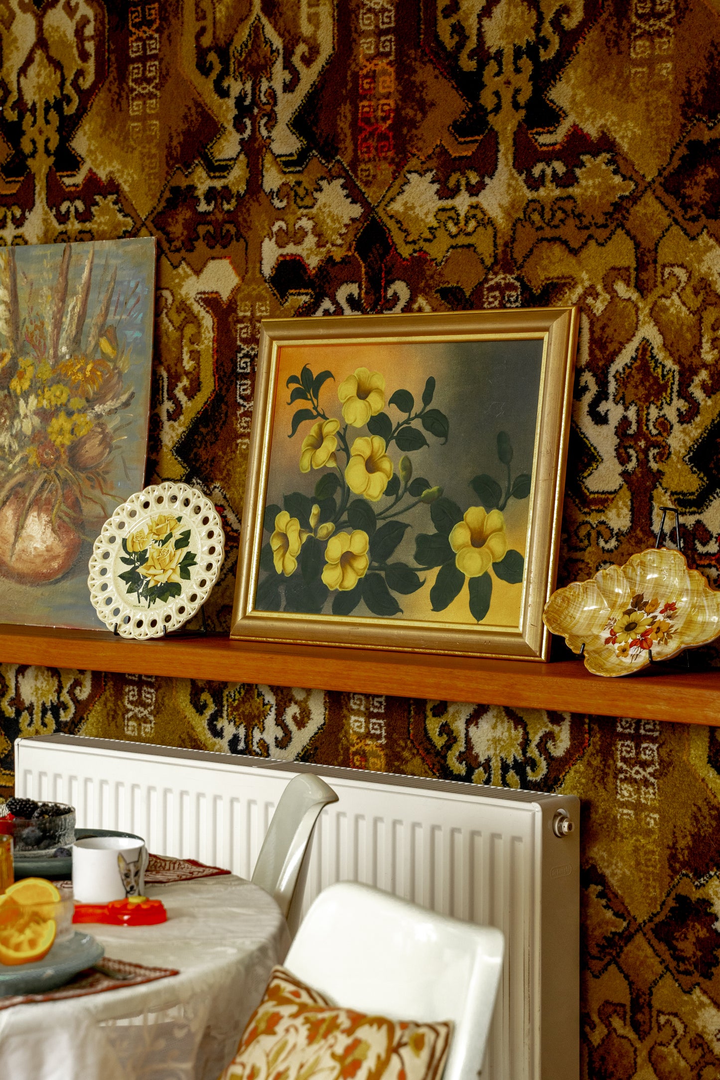 Yellow Roses Plate