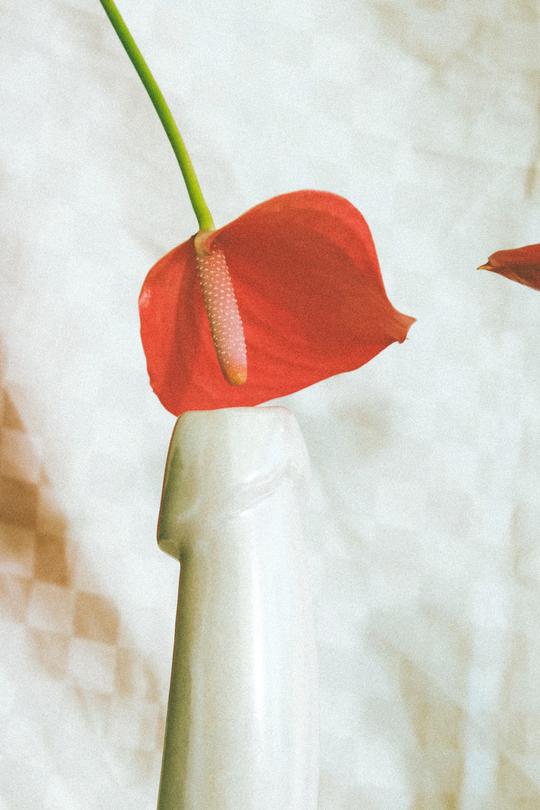 Nine Inch Vase - Mother Of Pearl