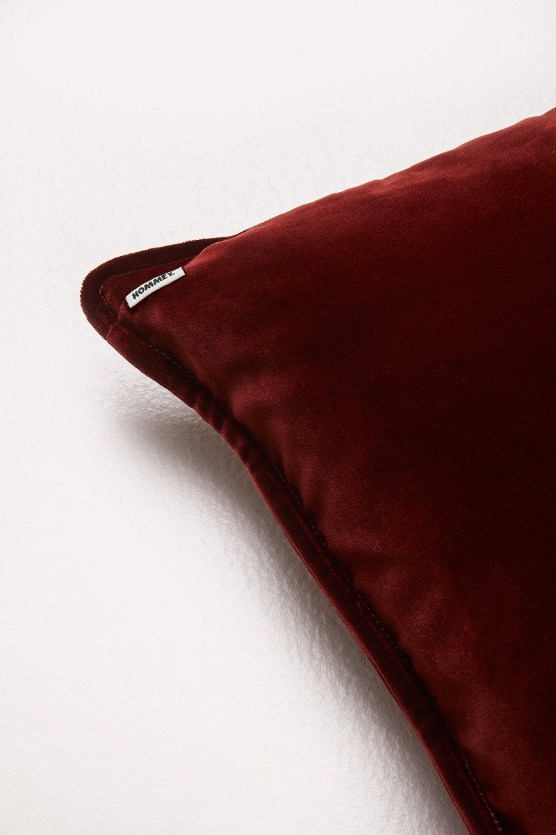 Velvet Cushion - Cognac