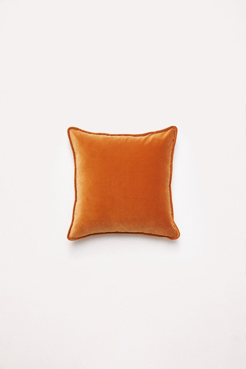 Velvet Cushion - Toffee