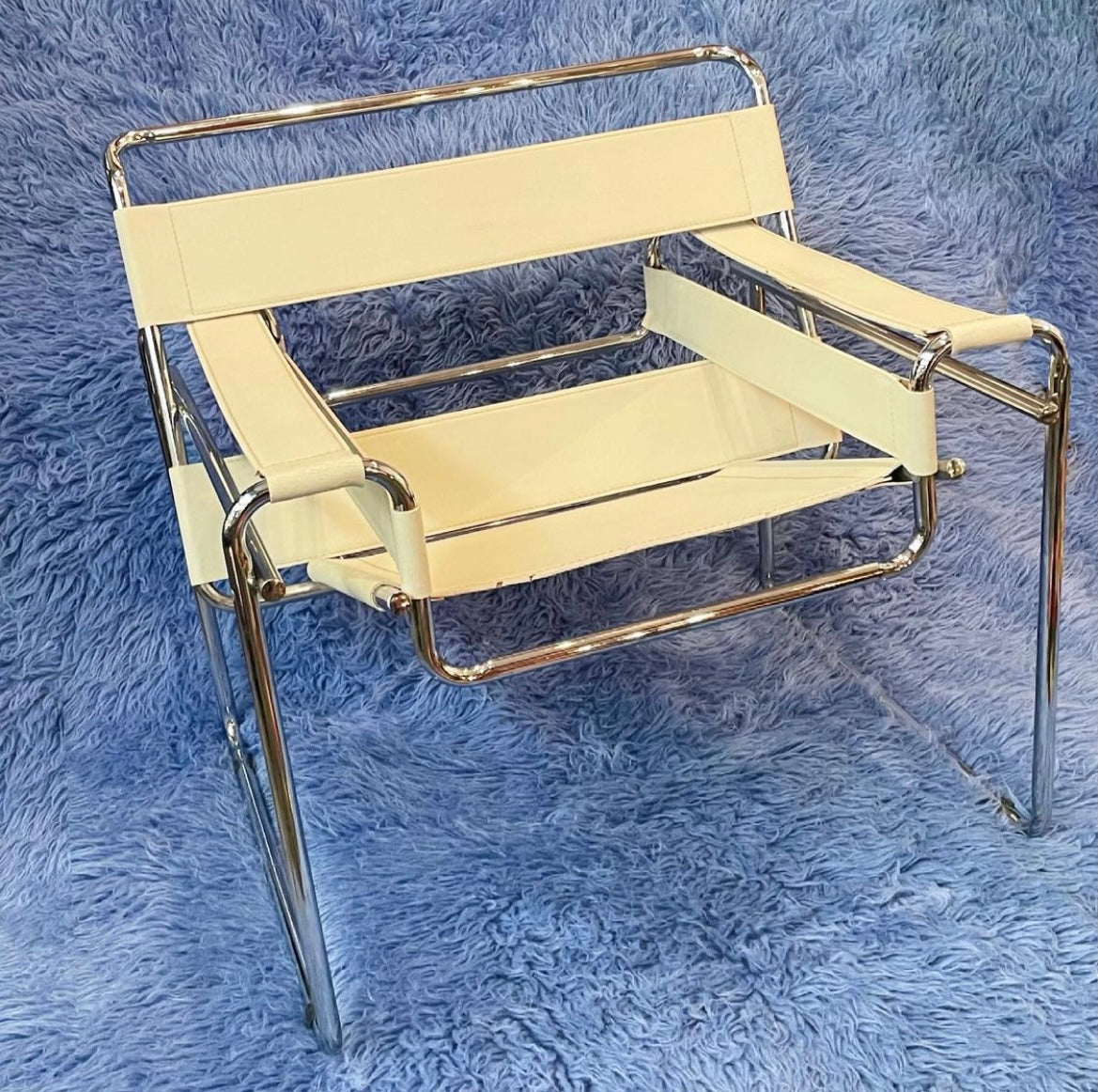White Wassily Chair