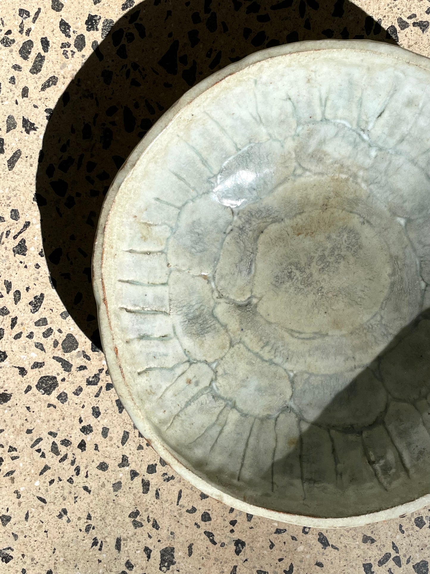 Cream Glazed Earthenware Bowl
